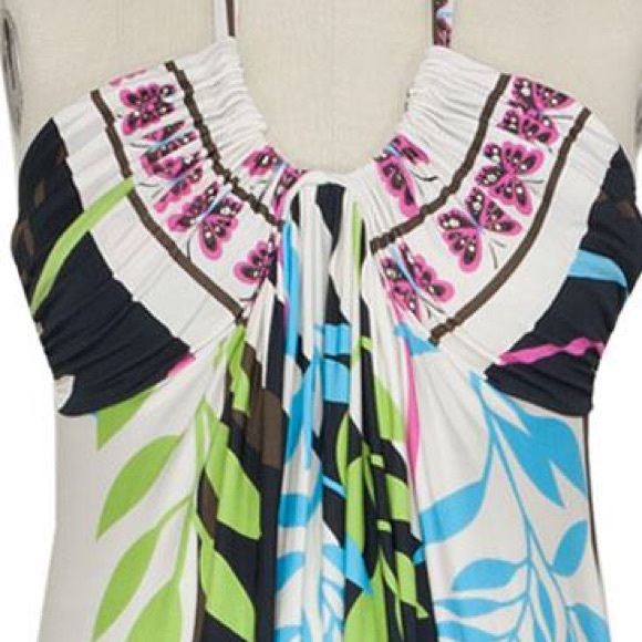 💗HP💗 Olian Ezzie Maxi Dress - Butterfly Print - Picture 3 of 13